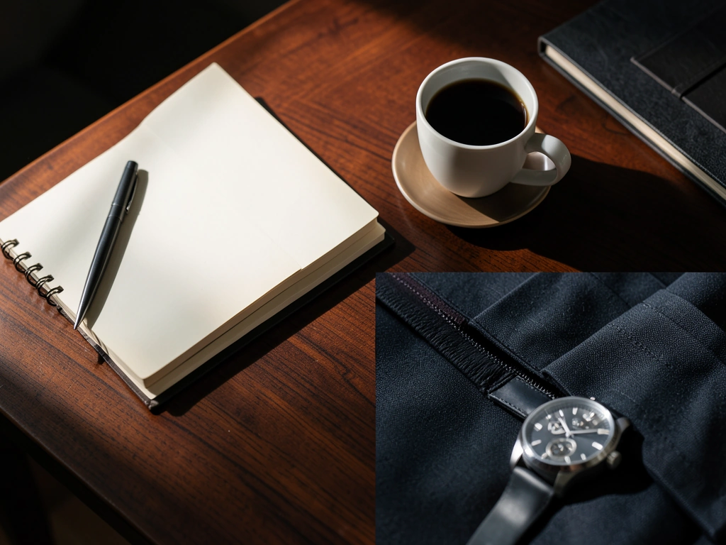 Minimalist study environment representing clarity and focus